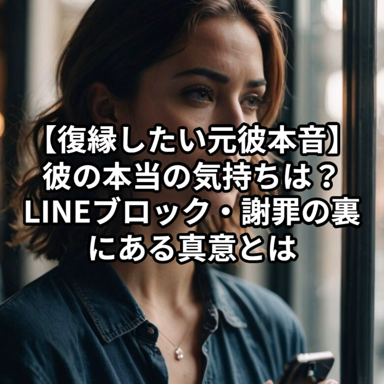 投稿についてもっと詳しく 【復縁したい 元彼 本音】彼の本当の気持ちは？LINEブロック・謝罪の裏にある真意とは｜恋愛占い 祈祷師 土岐天命