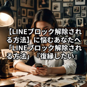 投稿についてもっと詳しく 【LINEブロック解除される方法】に悩むあなたへ
