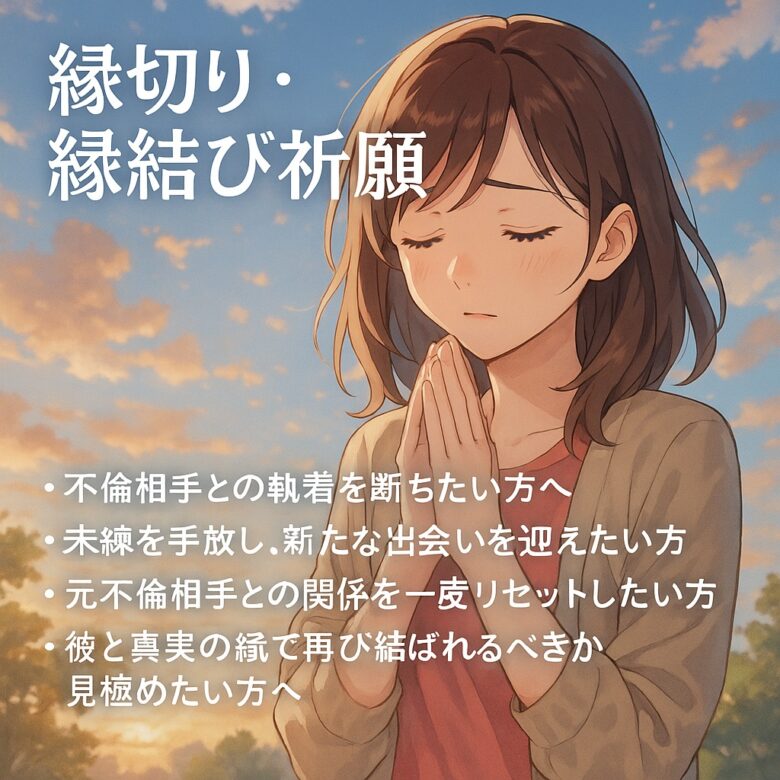 投稿についてもっと詳しく 【不倫】『別れた後　連絡くる理由』恋愛占い　祈祷師　土岐天命 ～御祈願名：縁切り・縁結び祈願～