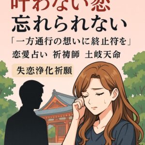 投稿についてもっと詳しく 【叶わない恋 忘れられない】『一方通行の想いに終止符を』恋愛占い 祈祷師 土岐天命｜失恋浄化祈願