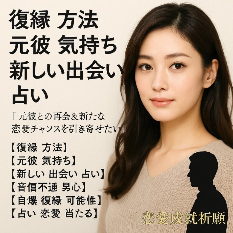 投稿についてもっと詳しく 【復縁 方法】『彼の本音を知りたい』恋愛占い 祈祷師 土岐天命｜復縁祈願