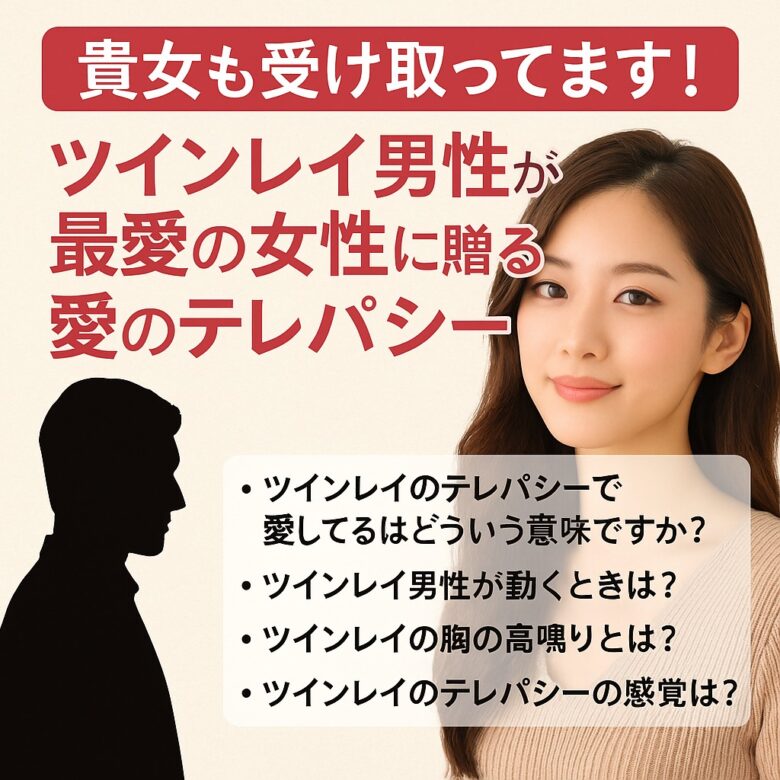 投稿についてもっと詳しく 【貴女も受け取ってます！】『ツインレイ男性が最愛の女性に贈る愛のテレパシー』恋愛占い 祈祷師 土岐天命｜恋愛成就祈願