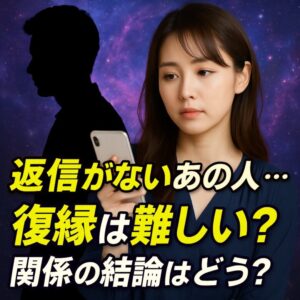 投稿についてもっと詳しく 【恋愛 復縁 連絡 こない 占い】『返信がないあの人…復縁は難しい？関係の結論はどう？』恋愛占い 祈祷師 土岐天命｜復縁祈願