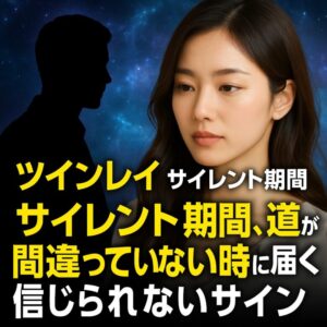 投稿についてもっと詳しく 【ツインレイ サイレント期間】サイレント期間、道が間違っていない時に届く信じられないサイン【スピリチュアル】