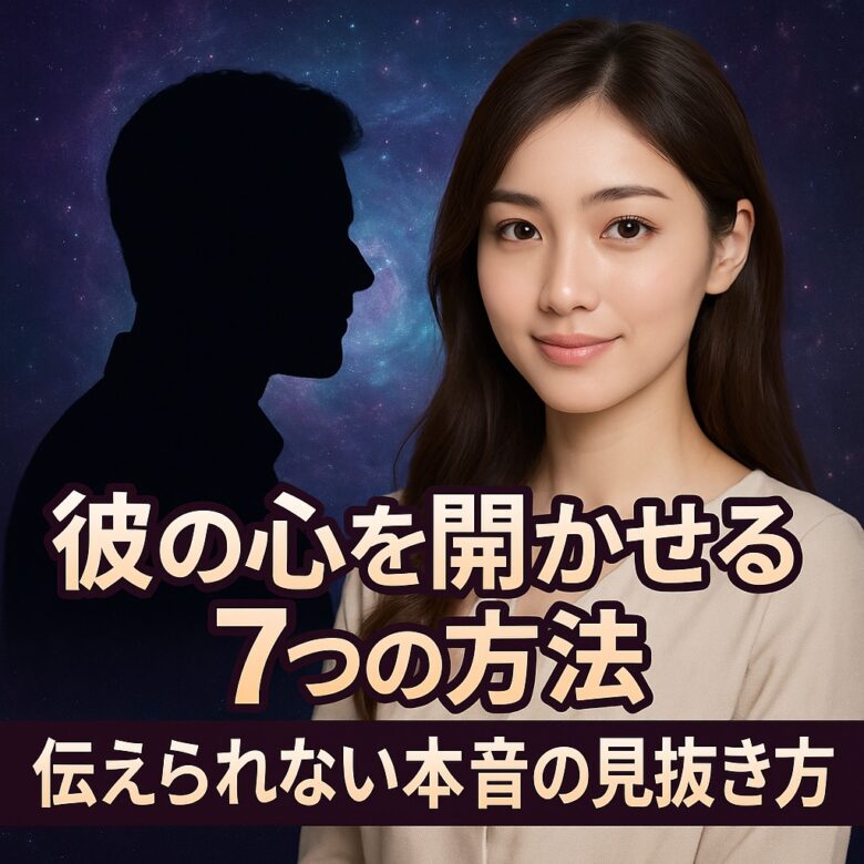 投稿についてもっと詳しく ツインレイ女性が彼の心を開かせる7つの方法と伝えられない本音の見抜き方