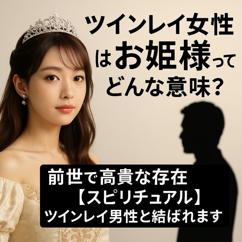 あなたが現在見ているのは 【ツインレイ女性】はお姫様ってどんな意味？前世で高貴な存在【スピリチュアル】ツインレイ男性と結ばれます