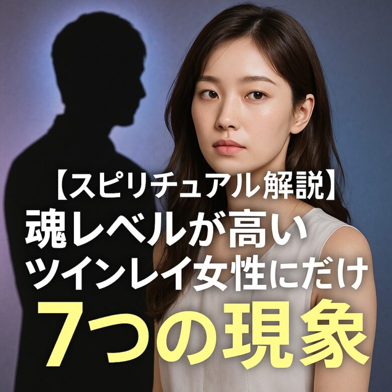 投稿についてもっと詳しく 【スピリチュアル解説】魂レベルが高いツインレイ女性にだけ起こる7つの現象