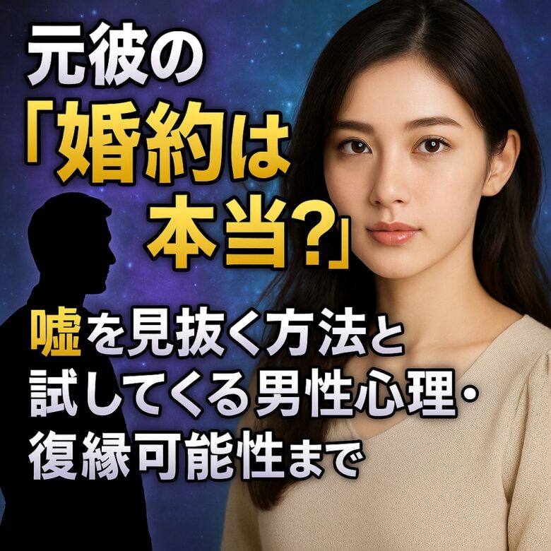 投稿についてもっと詳しく 【元彼 婚約 本当】『真実を知りたい』恋愛占い 祈祷師 土岐天命｜復縁成就祈願