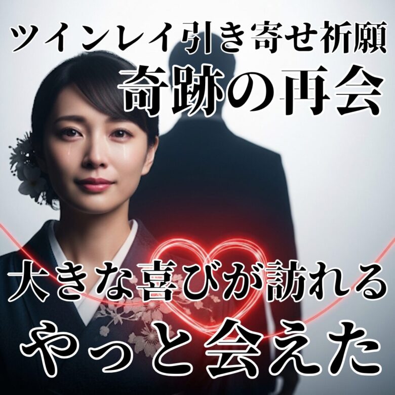 投稿についてもっと詳しく 【運命のツインレイ 会いたい】『奇跡の再会を引き寄せたい』恋愛占い 祈祷師 土岐天命｜良縁成就祈願