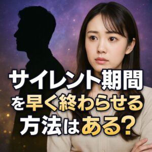 投稿についてもっと詳しく 【サイレント期間 乗り越え方】サイレント期間を早く終わらせる方法はある？