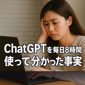 投稿についてもっと詳しく ✨ChatGPTを毎日8時間使って分かった事実✨