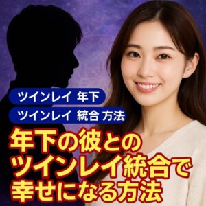 投稿についてもっと詳しく 【年下の彼とのツインレイ統合の意味】『愛を深め幸せへと歩む方法』恋愛占い 祈祷師 土岐天命｜縁結び祈願