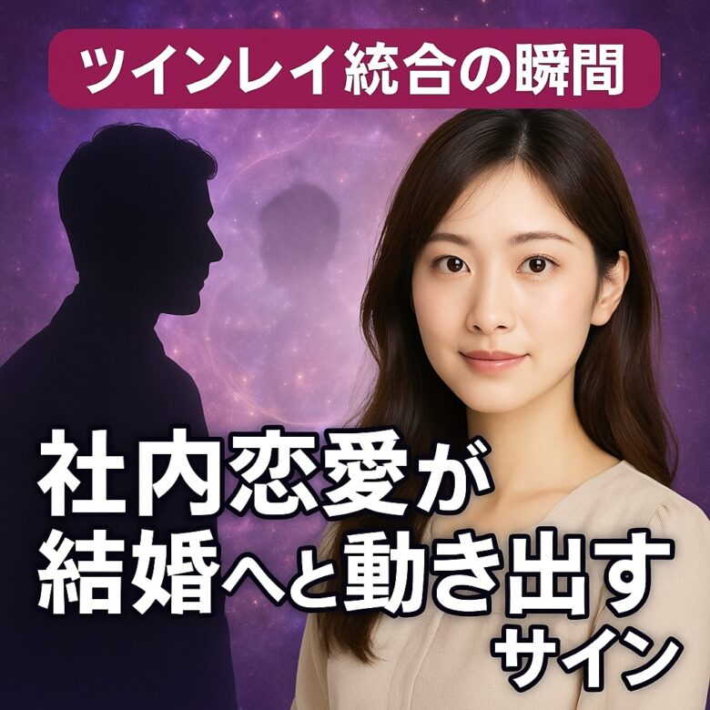 投稿についてもっと詳しく 【ツインレイ統合の瞬間】『社内恋愛から結婚へと動き出すサイン』恋愛占い 祈祷師 土岐天命｜良縁成就祈願