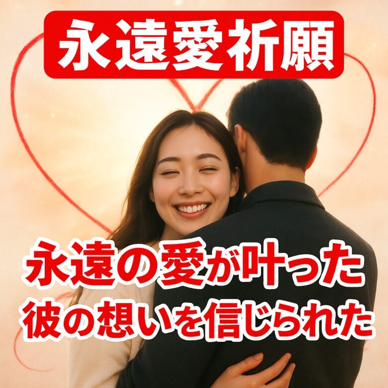 投稿についてもっと詳しく 【ツインレイ男性の愛情表現と永遠の愛】『一途な愛を信じたい』恋愛占い 祈祷師 土岐天命｜永遠愛祈願