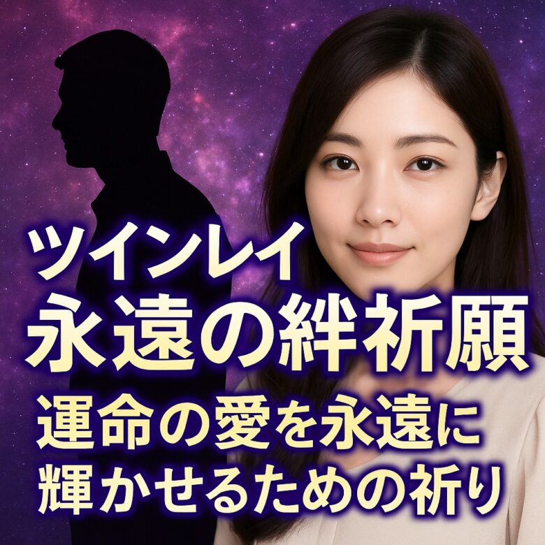 投稿についてもっと詳しく 【ツインレイの絆が揺らぐ理由】『運命の愛を永遠に輝かせるための祈り』恋愛占い 祈祷師 土岐天命｜ツインレイ永遠の絆祈願