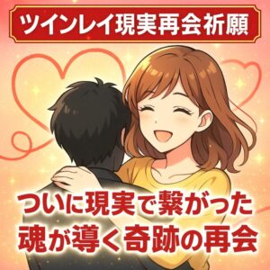 投稿についてもっと詳しく 💫✨『ツインレイ現実再会祈願』ついに現実で繋がった✨魂が導く奇跡の再会💫